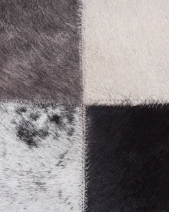 Gulvtæppe RIZE Multifarvet 160 x 230 cm Ægte læder
