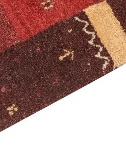 Gulvtæppe SINANLI Multifarvet 160 x 230 cm Uld Gabbeh