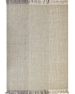 Gulvtæppe TEKELER Grå 160 x 230 cm Uld
