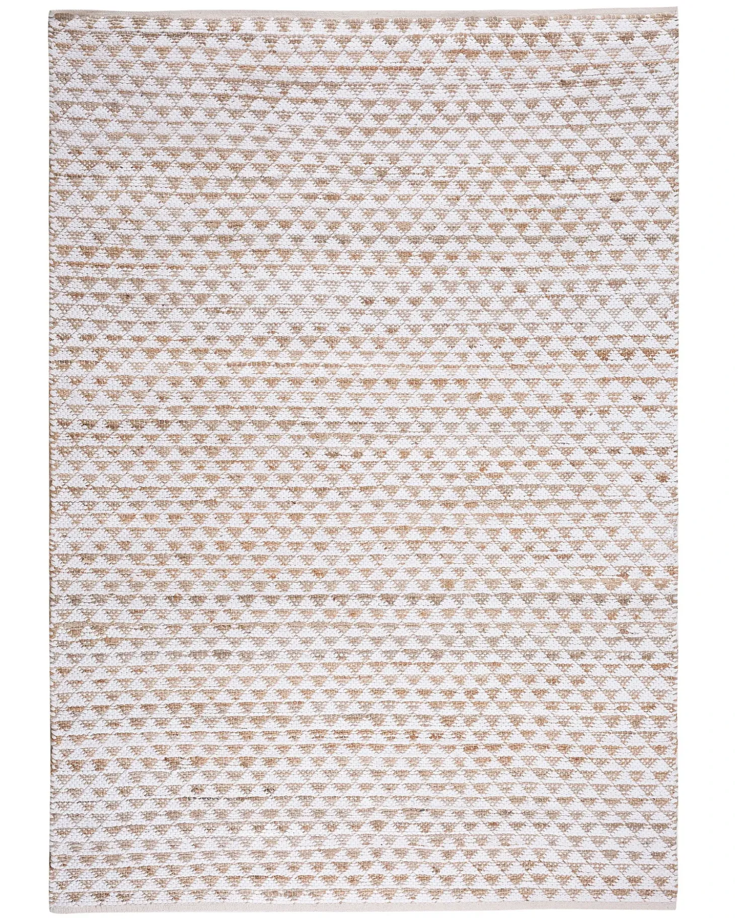 Gulvtæppe TUNCELI Beige 140 x 200 cm Bomuld