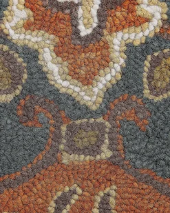 Gulvtæppe UMURLU Multifarvet 80 x 150 cm Uld
