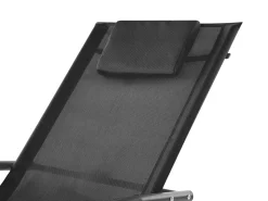 Gyngeliggestol CARANO II Metal Sort