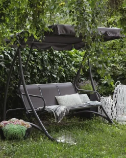 Gyngesofa BOGART Metal Grå