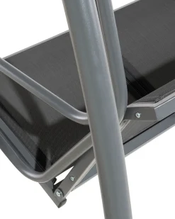 Gyngesofa BOGART Metal Sort
