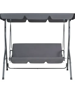 Gyngesofa CHAPLIN Metal Mørkegrå