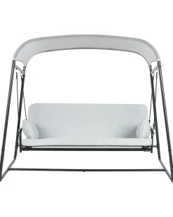 Gyngesofa MARSCIANO Metal Lysegrå