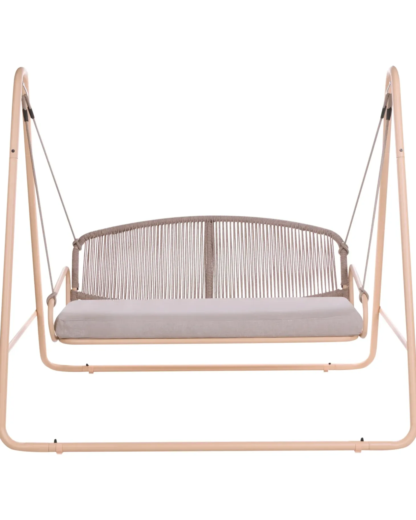 Gyngesofa NORCIA Metal Beige