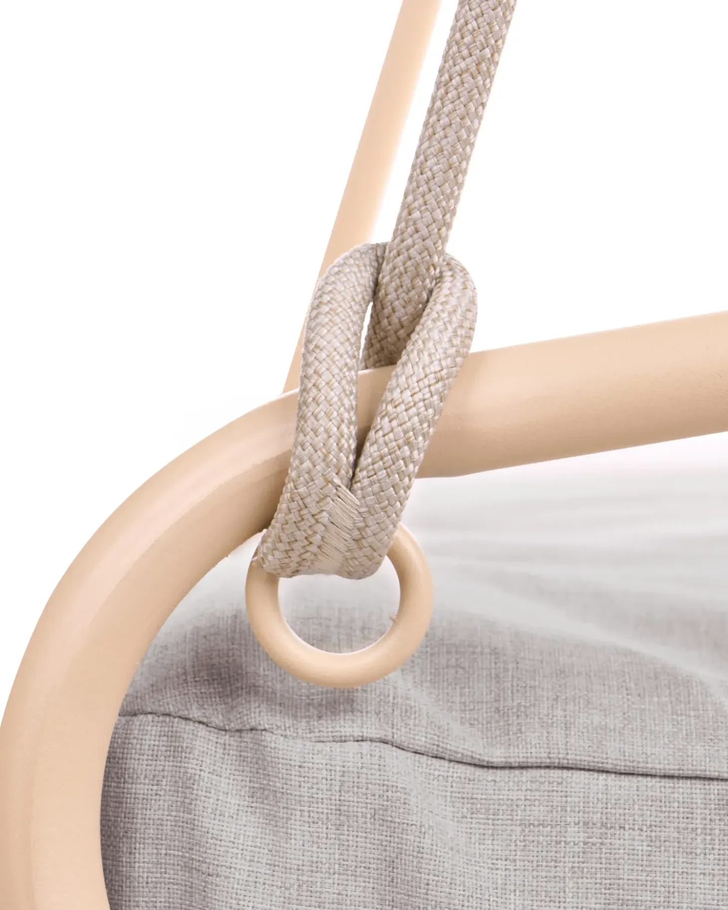 Gyngesofa NORCIA Metal Beige