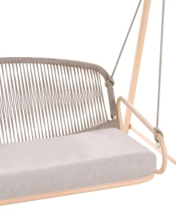 Gyngesofa NORCIA Metal Beige