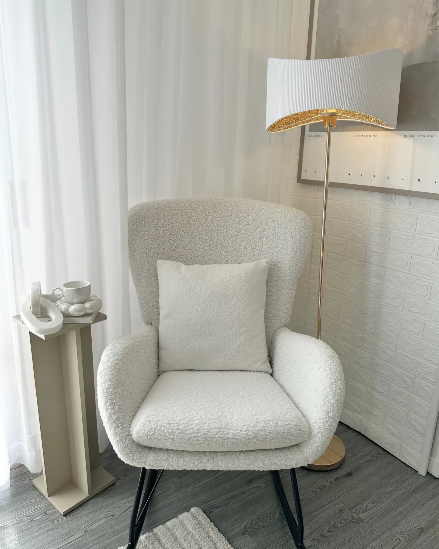 Gyngestol ANASET Boucle Lys Beige