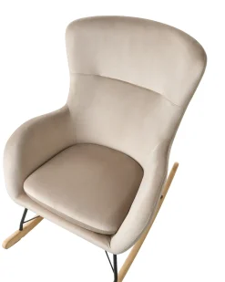 Gyngestol ELLAN Velour Beige