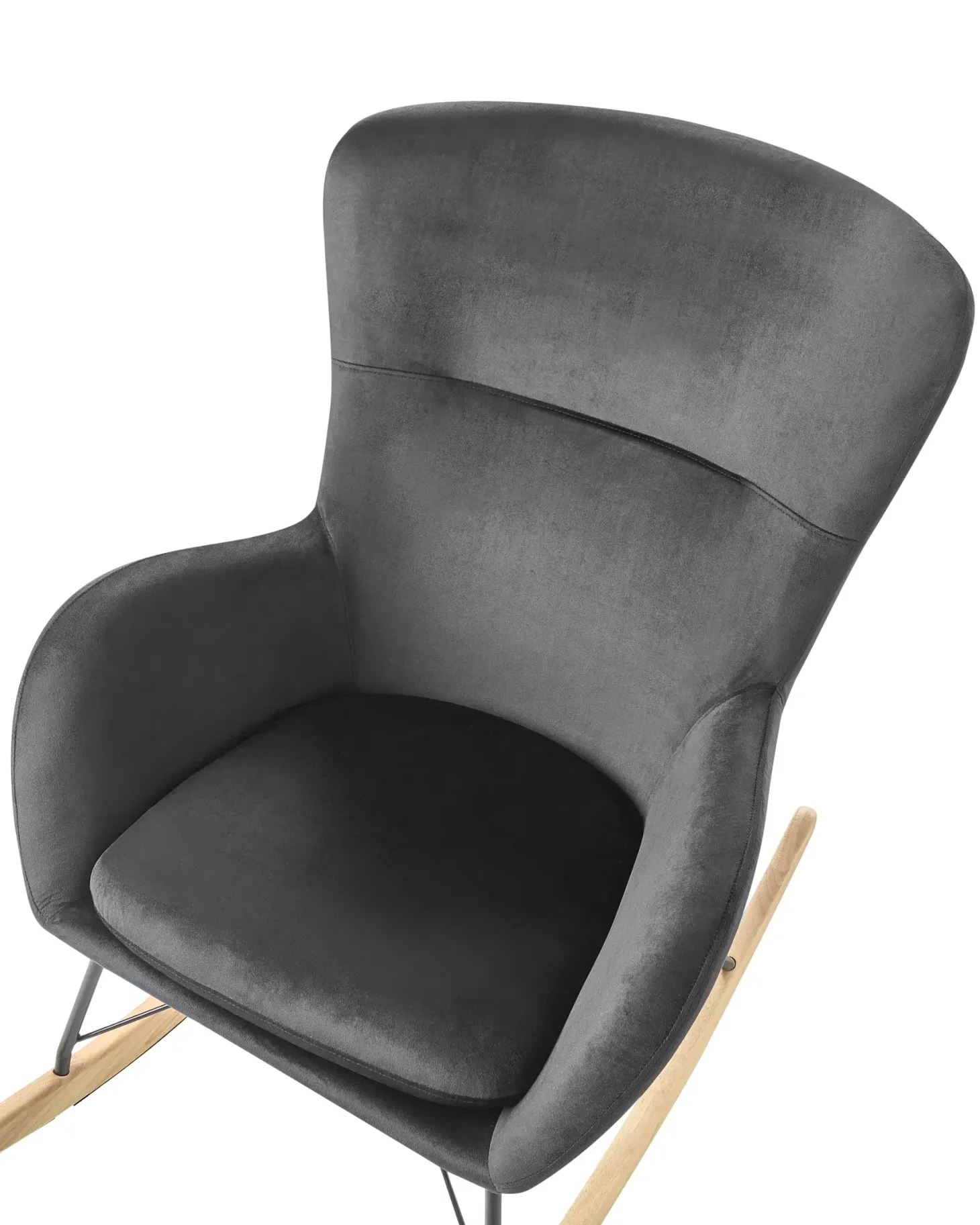 Gyngestol ELLAN Velour Sort