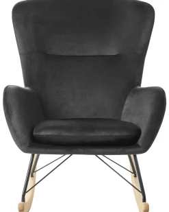 Gyngestol ELLAN Velour Sort