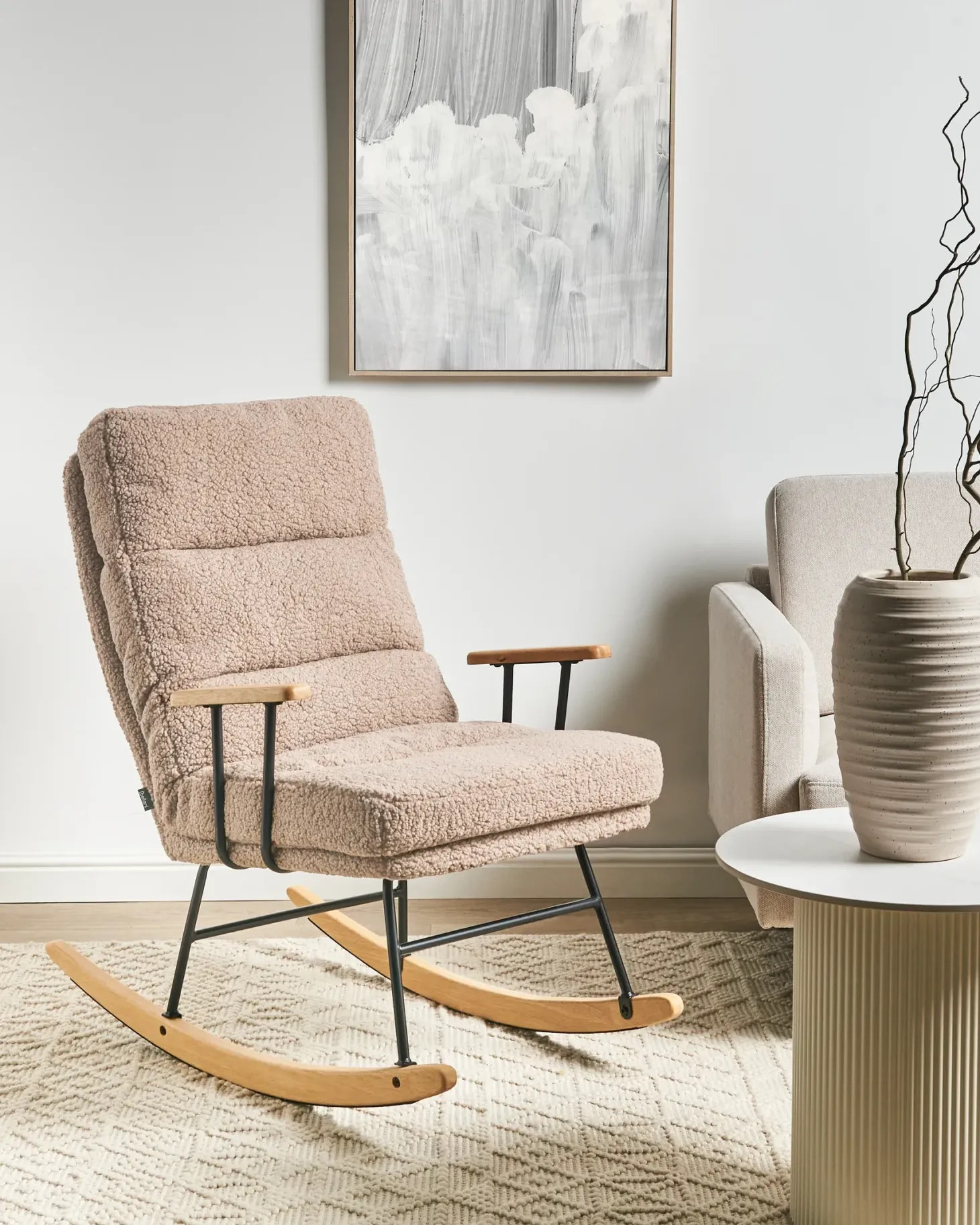 Gyngestol ESKELIN Boucle Beige
