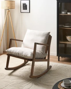 Gyngestol KJEVIK Træ Brun/lys beige