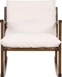 Gyngestol KJEVIK Træ Brun/lys beige