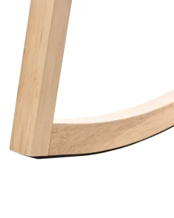 Gyngestol LEIDY Træ Lysebrun/lys beige