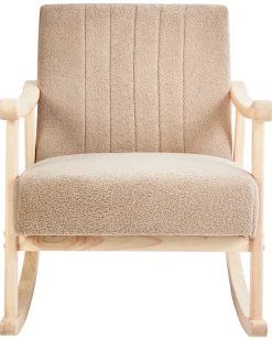 Gyngestol LEKNES Boucle Beige