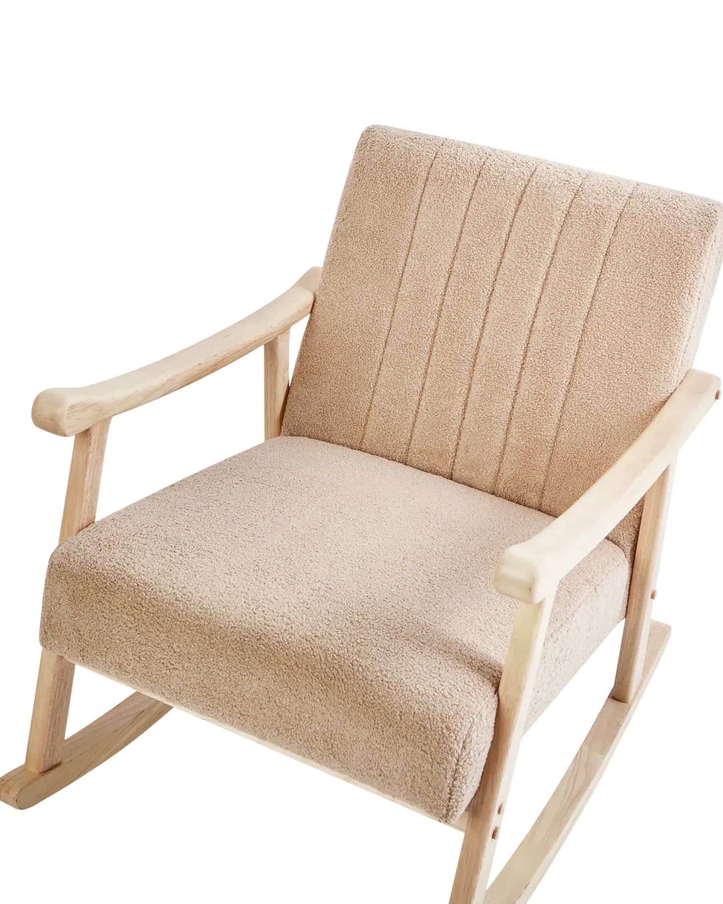 Gyngestol LEKNES Boucle Beige