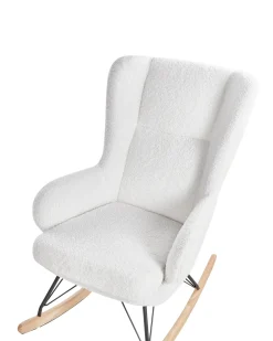 Gyngestol LUOMA Boucle Cremehvid