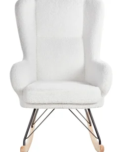 Gyngestol LUOMA Boucle Cremehvid