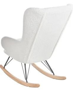 Gyngestol LUOMA Boucle Cremehvid