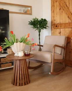 Gyngestol SKOVDE Beige