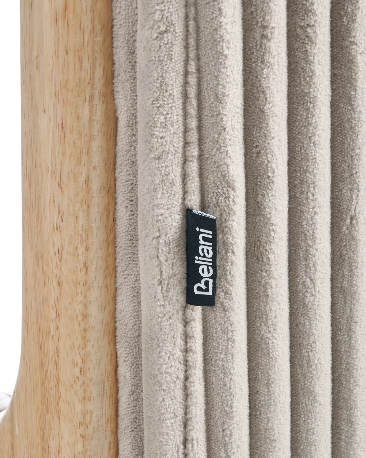 Gyngestol SORSELE Fløjl Beige