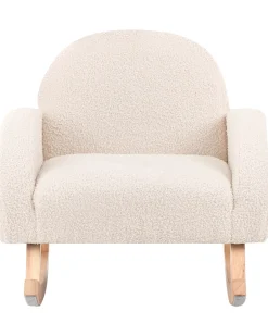 Gyngestol til børn HUG Boucle Lys Beige