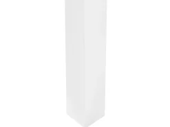 Halvhøj seng Fyretræ ASCOUX 90 x 200 cm Hvid