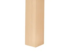 Halvhøj seng Fyretræ STAPLE 90 x 200 cm Med en rutsjebane Lysebrun