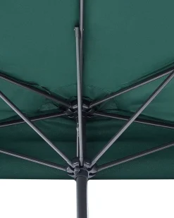 Halvrund parasol 270 cm GALATI Grøn