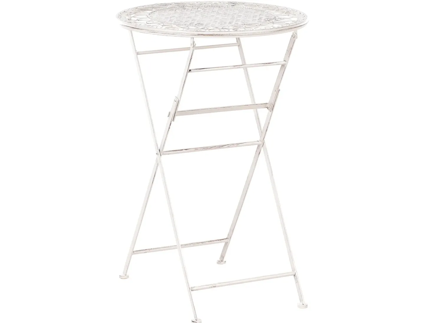 Havebar-sæt Foldbar TRIESTE Metal Lys Beige