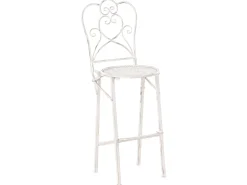 Havebar-sæt Foldbar TRIESTE Metal Lys Beige