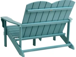 Havebænk ADIRONDACK 125 cm Himmelblå