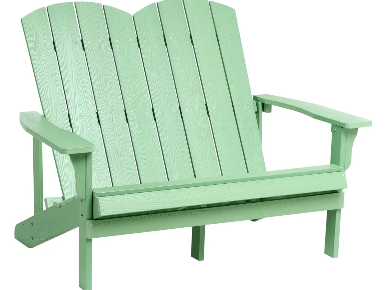Havebænk ADIRONDACK 125 cm Lysegrøn