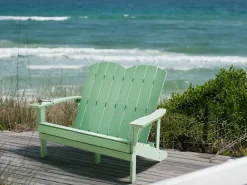 Havebænk ADIRONDACK 125 cm Lysegrøn