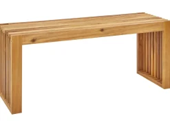 Havebænk BELLANO 105 cm Akacietræ Brun