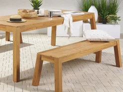 Havebænk LIVORNO 169 cm Akacietræ Brun