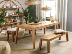 Havebænk LIVORNO 169 cm Akacietræ Brun
