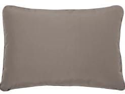 Havebænk med hynde PORTICI 210 cm Eukalyptustræ Lysebrun/taupe