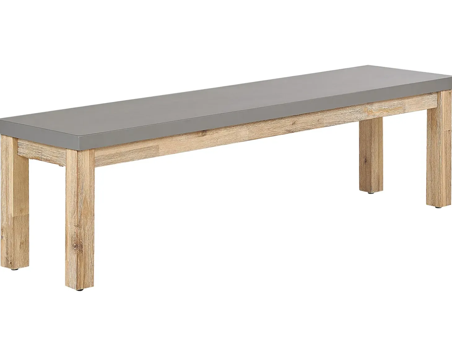 Havebænk OSTUNI 160 cm Beton Grå
