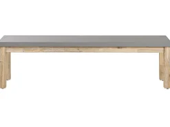 Havebænk OSTUNI 160 cm Beton Grå