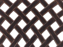 Havebænk STAGGIA 104 cm Metal Brun