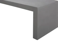 Havebænk TARANTO 150 cm Beton Grå