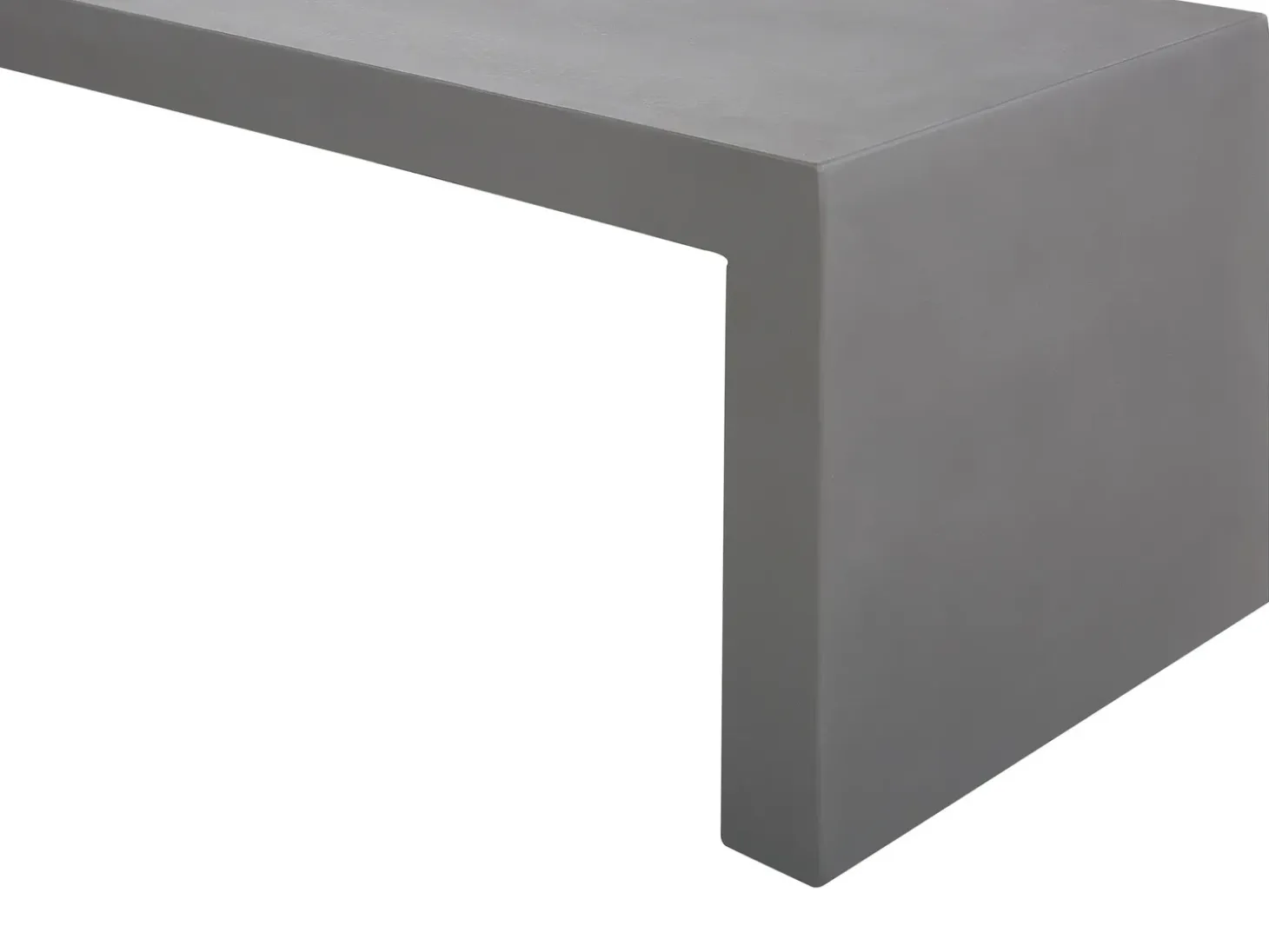 Havebænk TARANTO 150 cm Beton Grå