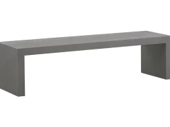 Havebænk TARANTO 150 cm Beton Grå