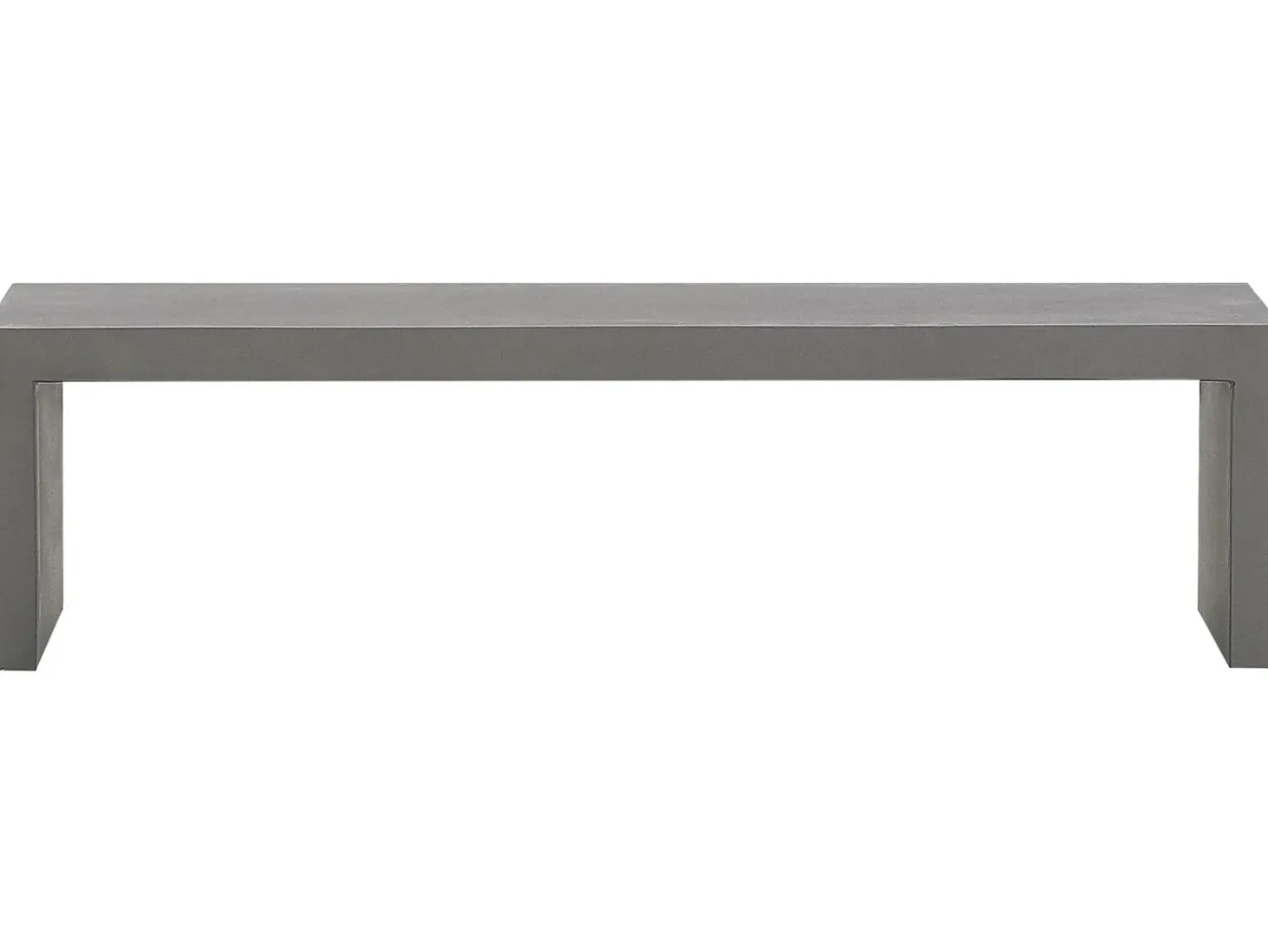 Havebænk TARANTO 150 cm Beton Grå
