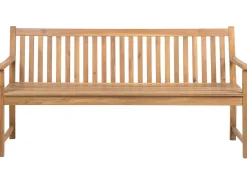 Havebænk VIVARA 180 cm Certificeret akacietræ Lysebrun