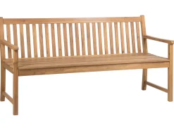 Havebænk VIVARA 180 cm Certificeret akacietræ Lysebrun